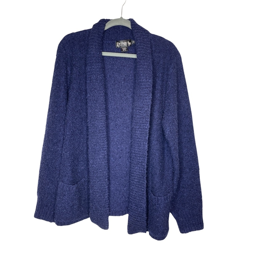 Le Chois vintage blue cardigan M